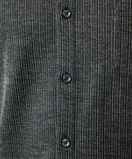 MKBAF19090 MK MICHEL KLEIN HOMME(MKミッシェルクランオム) オニキスストライプシャツ ブラック