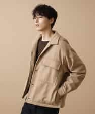 MKBAO41130 MK MICHEL KLEIN HOMME(MKミッシェルクランオム) CPOシャツ ベージュ