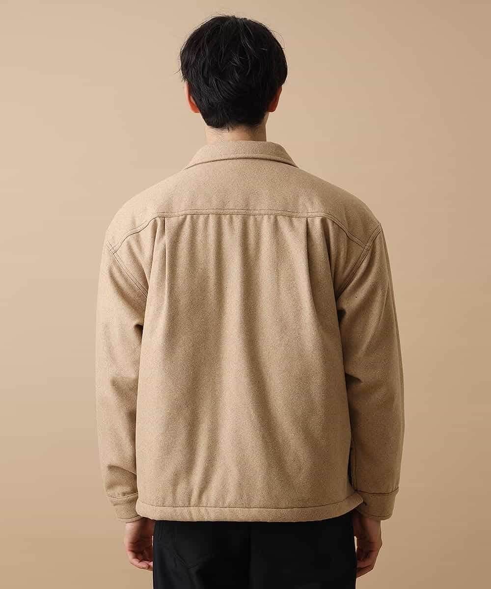 MKBAO41130 MK MICHEL KLEIN HOMME(MKミッシェルクランオム) CPOシャツ ベージュ