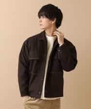 MKBAO41130 MK MICHEL KLEIN HOMME(MKミッシェルクランオム) CPOシャツ ブラウン