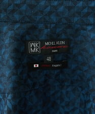 MKBAV50140 MK MICHEL KLEIN HOMME(MKミッシェルクランオム) ジオメトリックジャガードシャツ ネイビー(57)