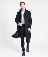 MKBAV50140 MK MICHEL KLEIN HOMME(MKミッシェルクランオム) ジオメトリックジャガードシャツ ホワイト(90)