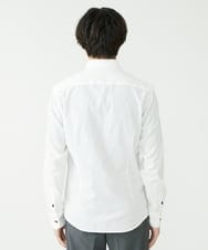 MKBAV51150 MK MICHEL KLEIN HOMME(MKミッシェルクランオム) ドビーストライプシャツ ホワイト(90)