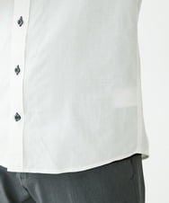 MKBAV51150 MK MICHEL KLEIN HOMME(MKミッシェルクランオム) ドビーストライプシャツ ホワイト(90)