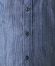 MKBAV53120 MK MICHEL KLEIN HOMME(MKミッシェルクランオム) リバーストライプシャツ ライトブルー(50)