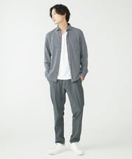 MKBAV68120 MK MICHEL KLEIN HOMME(MKミッシェルクランオム) サッカージャージシャツ ネイビー(57)