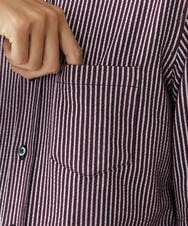 MKBAV68120 MK MICHEL KLEIN HOMME(MKミッシェルクランオム) サッカージャージシャツ パープル(77)