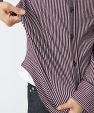 MKBAV68120 MK MICHEL KLEIN HOMME(MKミッシェルクランオム) サッカージャージシャツ パープル(77)