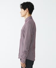 MKBAV68120 MK MICHEL KLEIN HOMME(MKミッシェルクランオム) サッカージャージシャツ パープル(77)