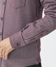 MKBAV68120 MK MICHEL KLEIN HOMME(MKミッシェルクランオム) サッカージャージシャツ パープル(77)