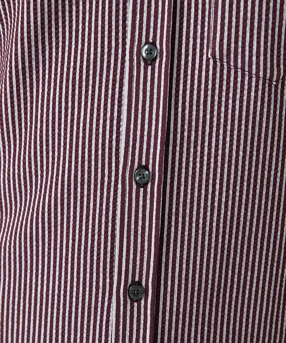 MKBAV68120 MK MICHEL KLEIN HOMME(MKミッシェルクランオム) サッカージャージシャツ パープル(77)