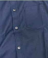 MKBDJ62110 MK MICHEL KLEIN HOMME(MKミッシェルクランオム) シャツ／ドロップジャガード ネイビー