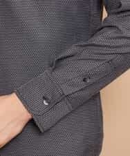 MKBDJ62110 MK MICHEL KLEIN HOMME(MKミッシェルクランオム) シャツ／ドロップジャガード グレー