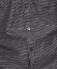 MKBDJ62110 MK MICHEL KLEIN HOMME(MKミッシェルクランオム) シャツ／ドロップジャガード グレー