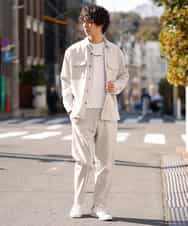 MKBDO04090 MK MICHEL KLEIN HOMME(MKミッシェルクランオム) MAGICストレッチシャツ アイボリー(80)