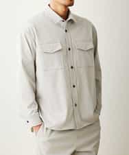 MKBDO04090 MK MICHEL KLEIN HOMME(MKミッシェルクランオム) MAGICストレッチシャツ アイボリー(80)