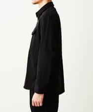 MKBDO04090 MK MICHEL KLEIN HOMME(MKミッシェルクランオム) MAGICストレッチシャツ ブラック(94)