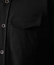MKBDO04090 MK MICHEL KLEIN HOMME(MKミッシェルクランオム) MAGICストレッチシャツ ブラック(94)