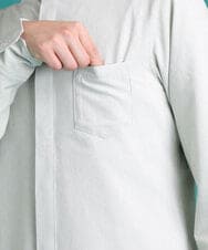 MKBDS57120 MK MICHEL KLEIN HOMME(MKミッシェルクランオム) ドライストレッチシャツ グリーン(30)