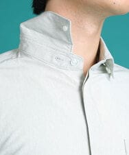 MKBDS57120 MK MICHEL KLEIN HOMME(MKミッシェルクランオム) ドライストレッチシャツ グリーン(30)