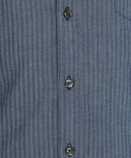 MKBDS70100 MK MICHEL KLEIN HOMME(MKミッシェルクランオム) 【WEB限定】リバーストライプシャツ ブルー(55)