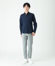 MKBDS70100 MK MICHEL KLEIN HOMME(MKミッシェルクランオム) 【WEB限定】リバーストライプシャツ ネイビー(57)