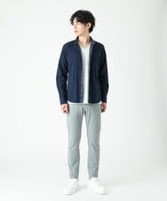 MKBDS70100 MK MICHEL KLEIN HOMME(MKミッシェルクランオム) 【WEB限定】リバーストライプシャツ ネイビー(57)