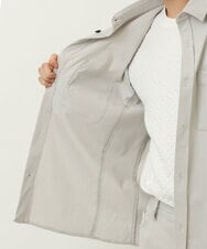 MKBDU04130 MK MICHEL KLEIN HOMME(MKミッシェルクランオム) ストレッチシャツブルゾン アイボリー(80)
