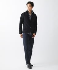 MKBDV51140 MK MICHEL KLEIN HOMME(MKミッシェルクランオム) キューブジャガードシャツ ネイビー(57)