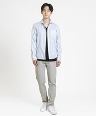 MKBDV55140 MK MICHEL KLEIN HOMME(MKミッシェルクランオム) ドビーチェックシャツ ホワイト(90)