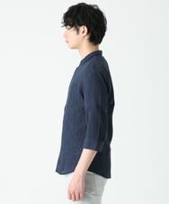 MKBFU21130 MK MICHEL KLEIN HOMME(MKミッシェルクランオム) ドライヨウリュウシャツ ネイビー(57)