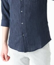 MKBFU21130 MK MICHEL KLEIN HOMME(MKミッシェルクランオム) ドライヨウリュウシャツ ネイビー(57)