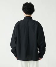 MKBFU80095 MK MICHEL KLEIN HOMME(MKミッシェルクランオム) ブロック切り替えシャツ ブラック(94)