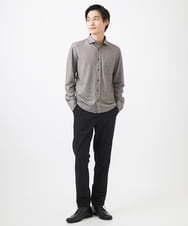 MKBGA50150 MK MICHEL KLEIN HOMME(MKミッシェルクランオム) PARINEカノコシャツ ベージュ（82）