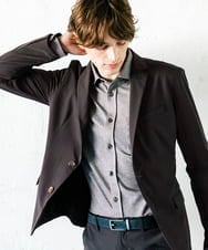 MKBGA50150 MK MICHEL KLEIN HOMME(MKミッシェルクランオム) PARINEカノコシャツ ベージュ（82）
