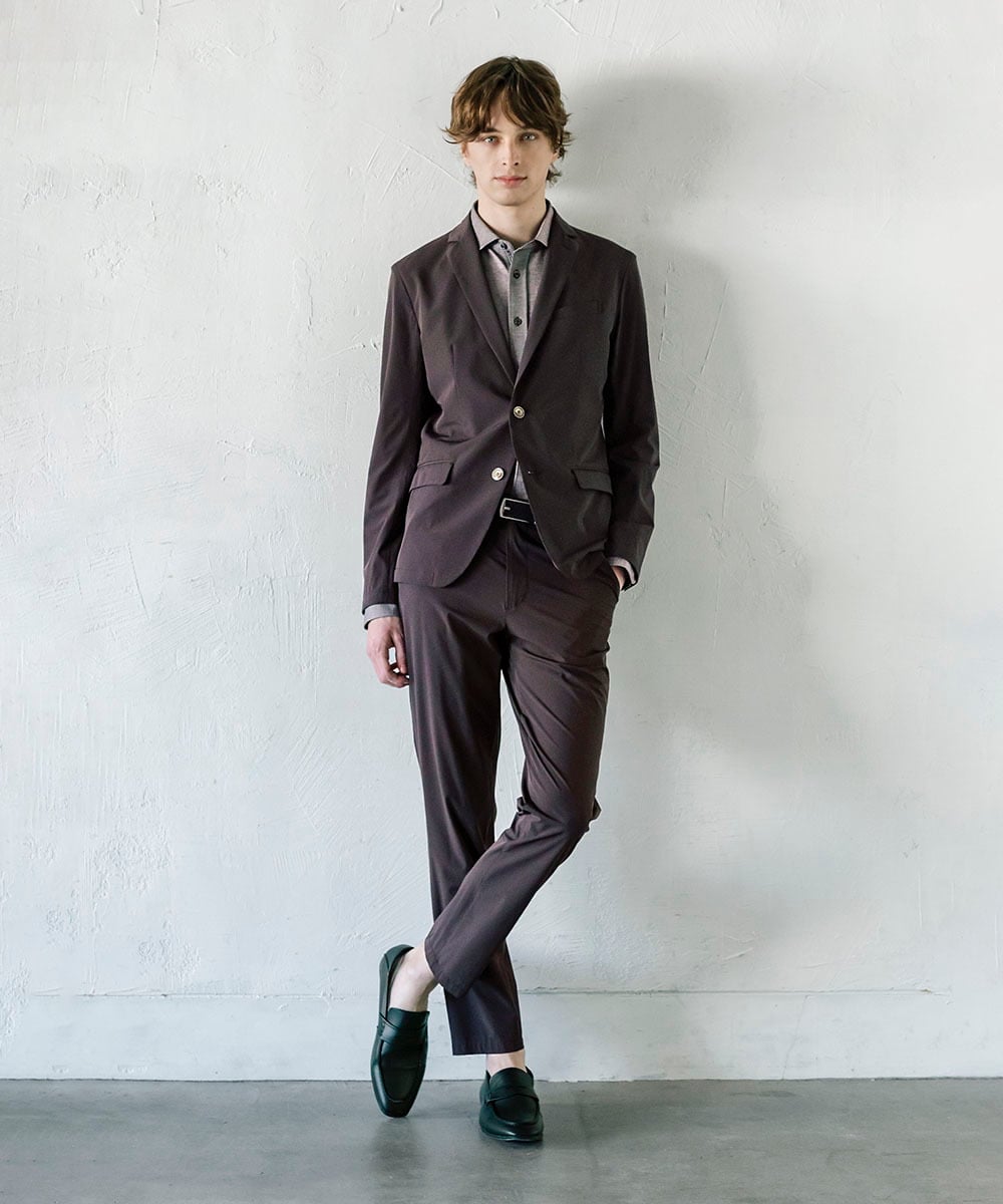 MKBGA50150 MK MICHEL KLEIN HOMME(MKミッシェルクランオム) PARINEカノコシャツ ベージュ（82）