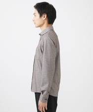MKBGA50150 MK MICHEL KLEIN HOMME(MKミッシェルクランオム) PARINEカノコシャツ ベージュ（82）
