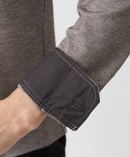 MKBGA50150 MK MICHEL KLEIN HOMME(MKミッシェルクランオム) PARINEカノコシャツ ベージュ（82）