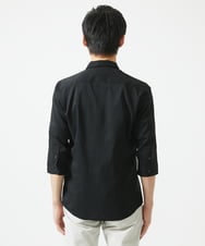 MKBGA60150 MK MICHEL KLEIN HOMME(MKミッシェルクランオム) イタリアンカラーシャツ / ドットエアー　 ブラック