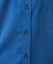 MKBGC23090 MK MICHEL KLEIN HOMME(MKミッシェルクランオム) リネンタッチスマートシャツ ブルー