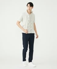 MKBGS54120 MK MICHEL KLEIN HOMME(MKミッシェルクランオム) イズミールコットンシャツ アイボリー(80)