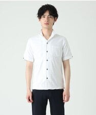 MKBGS55140 MK MICHEL KLEIN HOMME(MKミッシェルクランオム) アーガイルシャツ ホワイト(90)