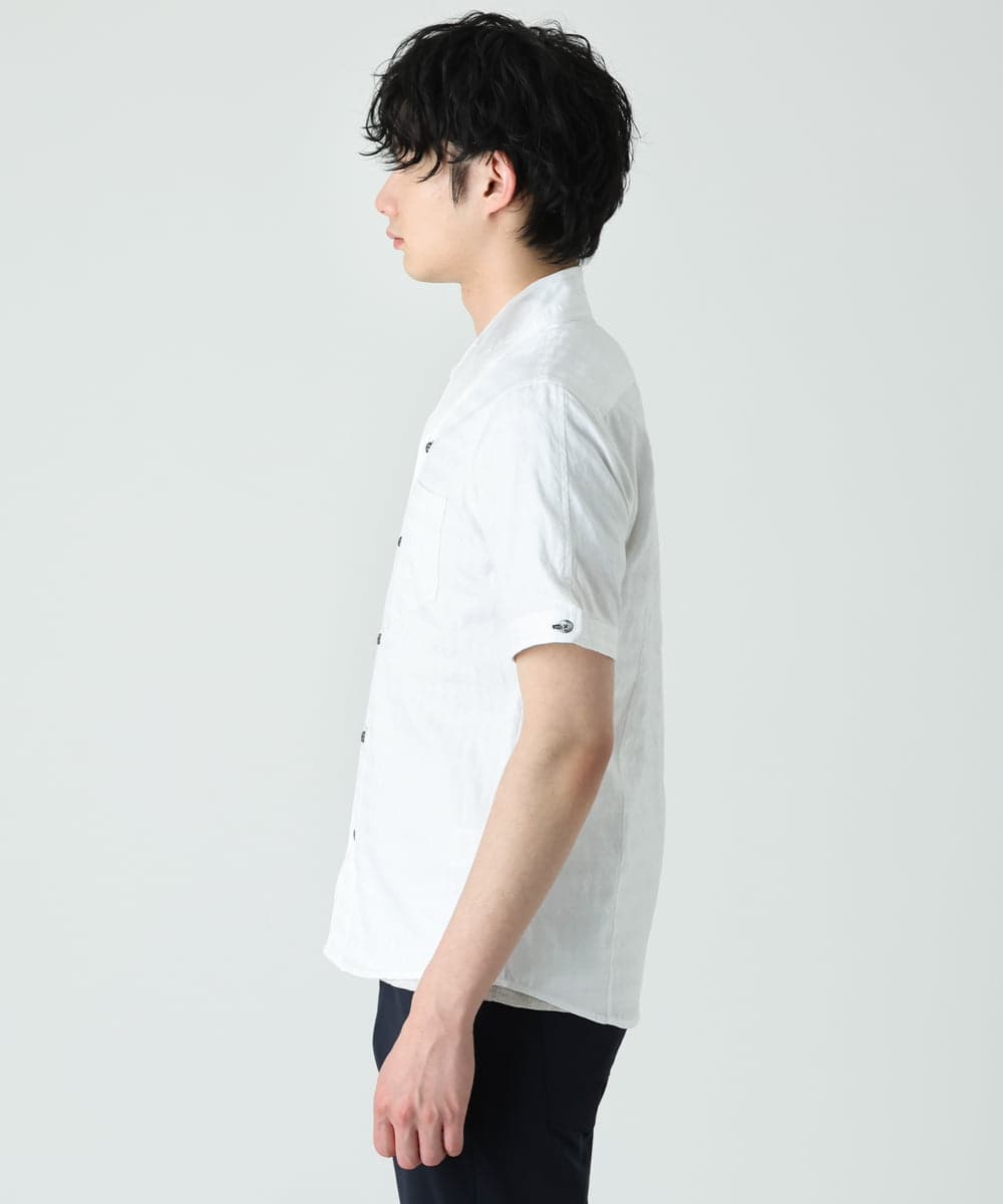 MKBGS55140 MK MICHEL KLEIN HOMME(MKミッシェルクランオム) アーガイルシャツ ホワイト(90)