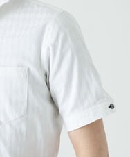 MKBGS55140 MK MICHEL KLEIN HOMME(MKミッシェルクランオム) アーガイルシャツ ホワイト(90)