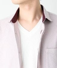MKBGS65130 MK MICHEL KLEIN HOMME(MKミッシェルクランオム) COOLMAXサッカーシャツ ピンク(03)
