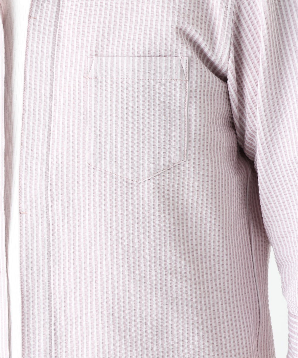 MKBGS65130 MK MICHEL KLEIN HOMME(MKミッシェルクランオム) COOLMAXサッカーシャツ ピンク(03)