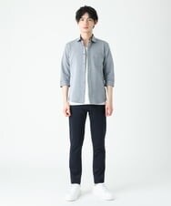 MKBGS65130 MK MICHEL KLEIN HOMME(MKミッシェルクランオム) COOLMAXサッカーシャツ ネイビー(57)