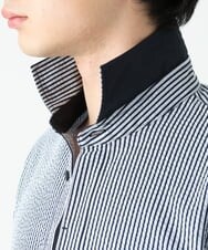 MKBGS65130 MK MICHEL KLEIN HOMME(MKミッシェルクランオム) COOLMAXサッカーシャツ ネイビー(57)