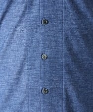 MKBGS67130 MK MICHEL KLEIN HOMME(MKミッシェルクランオム) スタンドカラーシャツ / TECドライメッシュ ブルー(55)