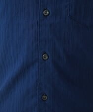 MKBGS71100 MK MICHEL KLEIN HOMME(MKミッシェルクランオム) 【WEB限定】リバーストライプ7分袖シャツ ネイビー(57)